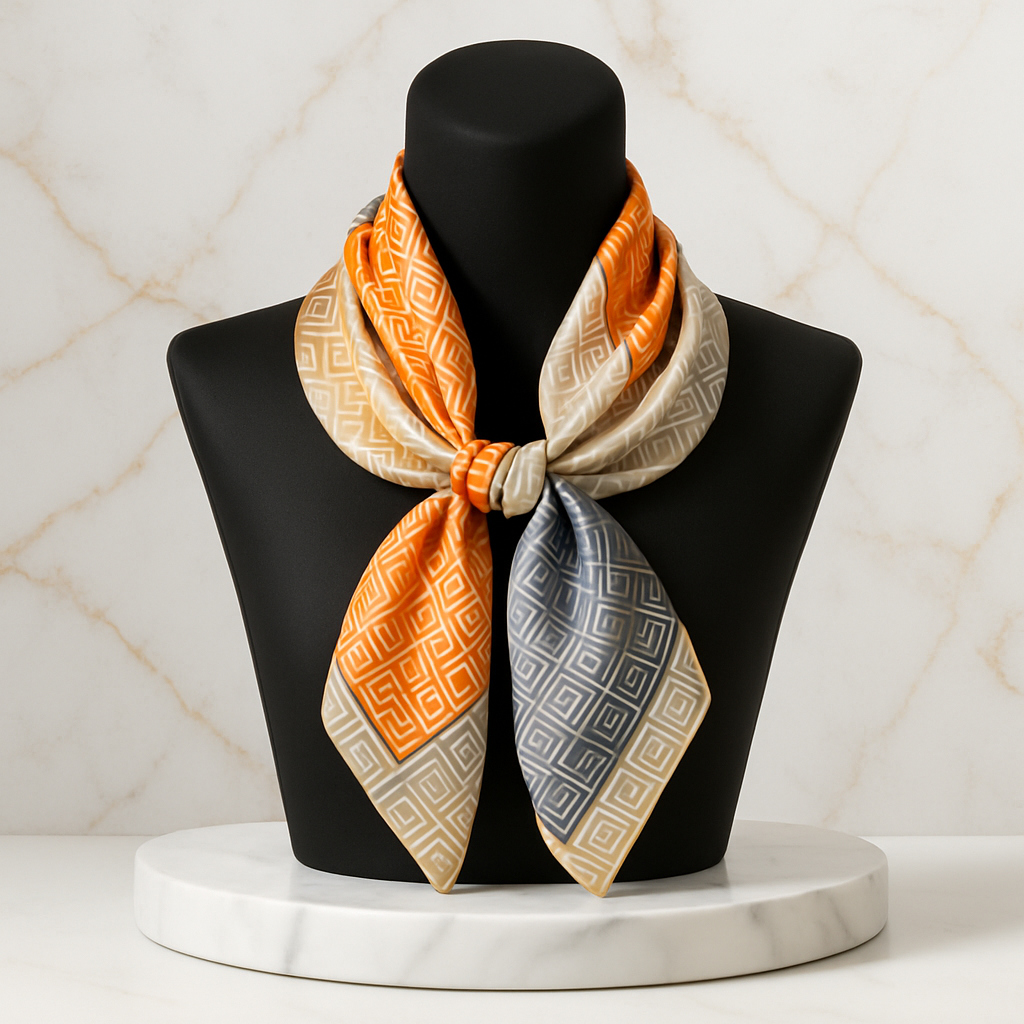 Elegant Emulation Silk Scarf Women's Spring And Summer Sun Protection Long